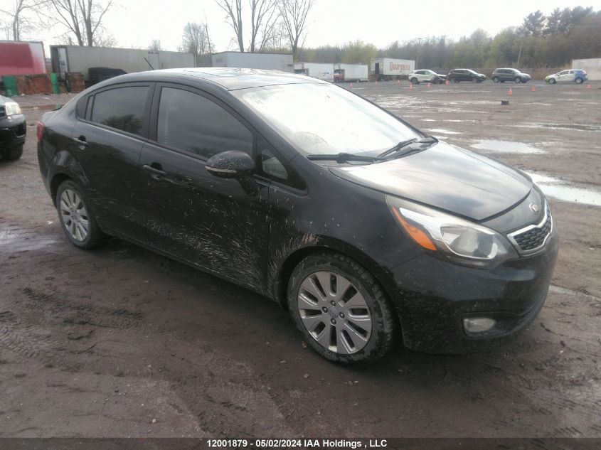 2013 Kia Rio Ex/Sx VIN: KNADN4A38D6268460 Lot: 12001879