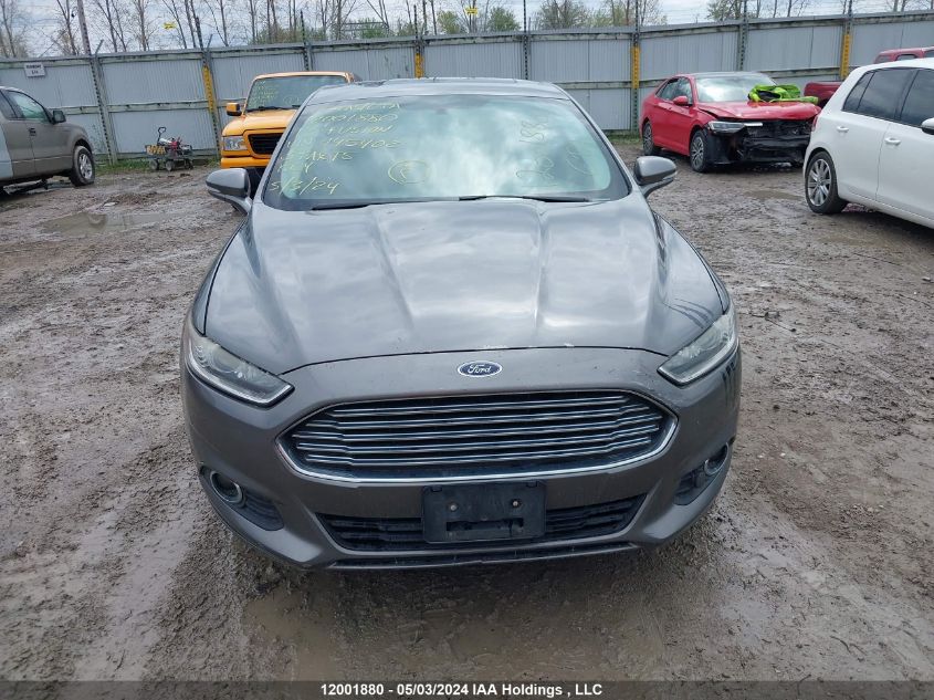 2013 Ford Fusion Se VIN: 3FA6P0HR2DR145402 Lot: 12001880