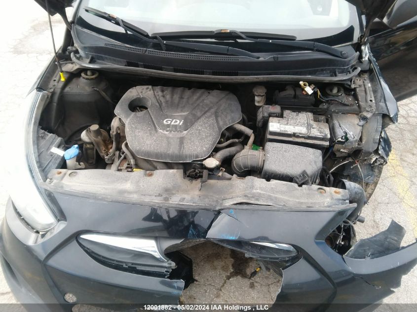 2014 Hyundai Accent Gls/Gs VIN: KMHCT5AE2EU197034 Lot: 12001882