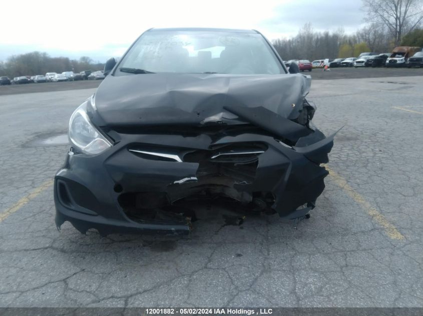 2014 Hyundai Accent Gls/Gs VIN: KMHCT5AE2EU197034 Lot: 12001882