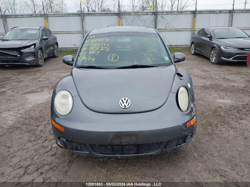 2007 Volkswagen New Beetle VIN: 3VWRW21C97M503928 Lot: 12001883