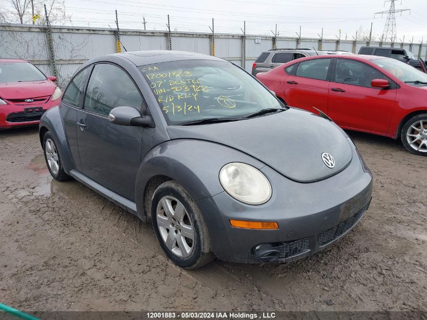 2007 Volkswagen New Beetle VIN: 3VWRW21C97M503928 Lot: 12001883