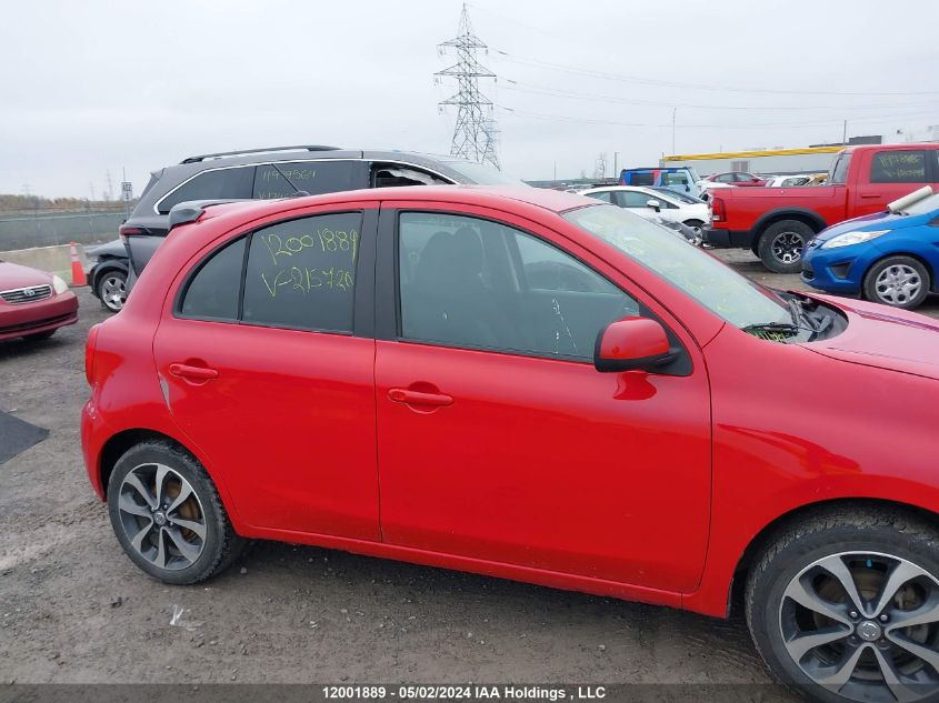 2015 Nissan Micra VIN: 3N1CK3CP0FL215720 Lot: 12001889