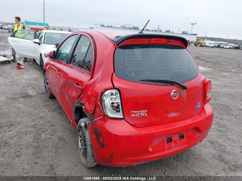 2015 Nissan Micra VIN: 3N1CK3CP0FL215720 Lot: 12001889