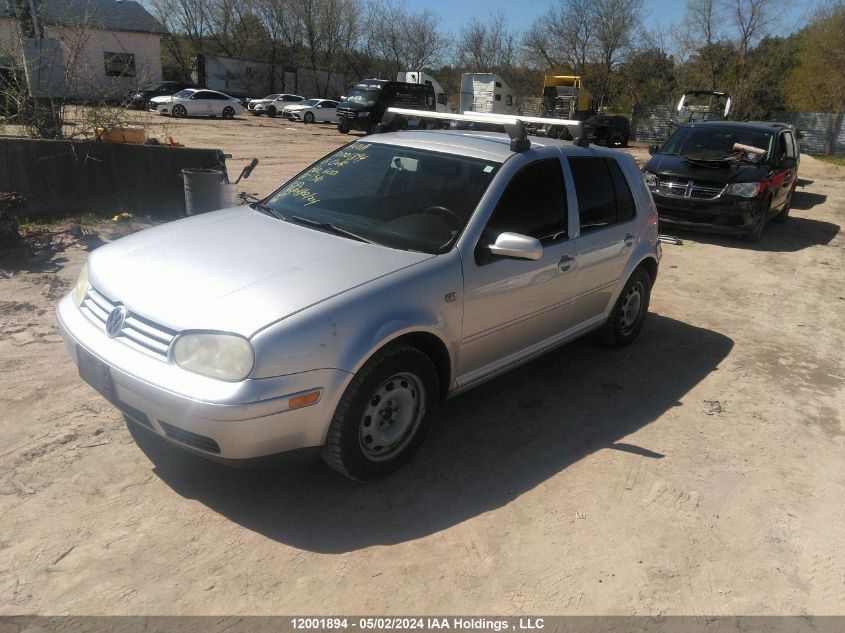 2003 Volkswagen Golf VIN: 9BWFK61J034062600 Lot: 12001894