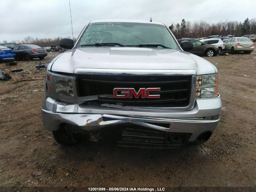 2011 GMC Sierra 1500 VIN: 3GTP2UEA0BG165188 Lot: 12001899