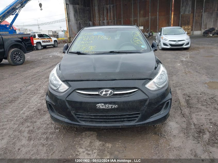 2016 Hyundai Accent L VIN: KMHCT4AE3GU954231 Lot: 12001902