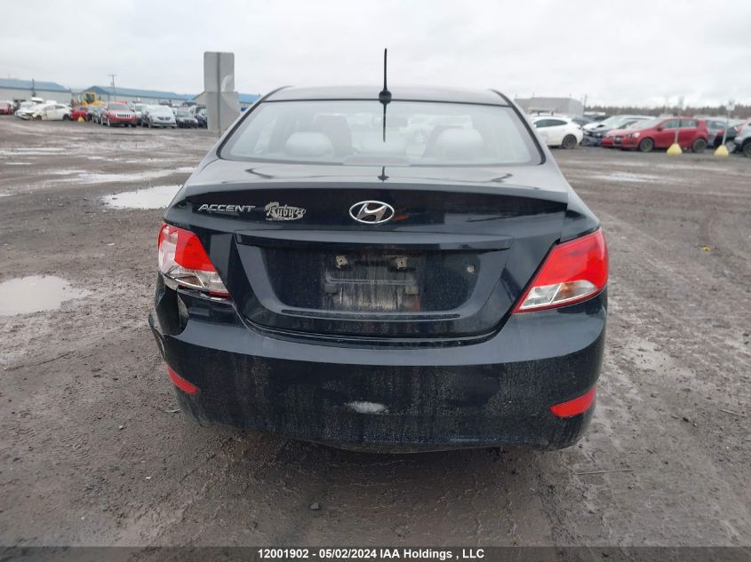 2016 Hyundai Accent L VIN: KMHCT4AE3GU954231 Lot: 12001902