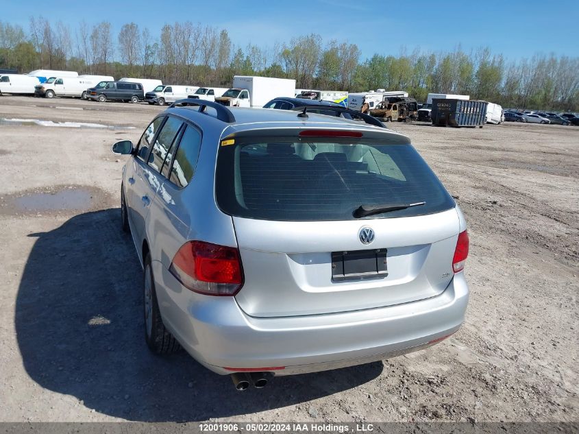 2014 Volkswagen Golf Wagon VIN: 3VWPX7AJXEM609477 Lot: 12001906