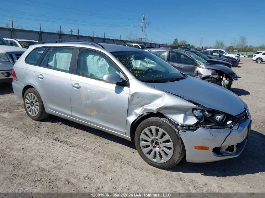 2014 Volkswagen Golf Wagon VIN: 3VWPX7AJXEM609477 Lot: 12001906