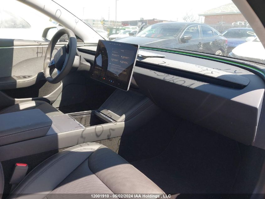 2024 Tesla Model 3 VIN: LRW3E7FA2RC090672 Lot: 12001910