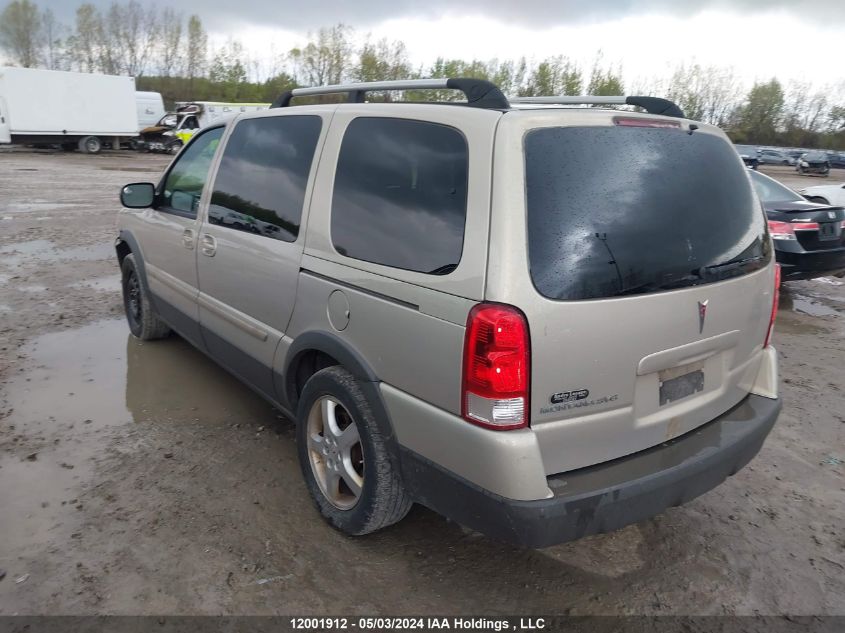 2008 Pontiac Montana Sv6 VIN: 1GMDV33158D156916 Lot: 12001912