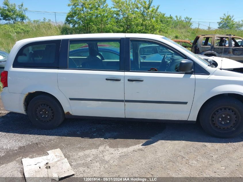 2012 Dodge Grand Caravan Se VIN: 2C4RDGBG5CR100314 Lot: 12001914