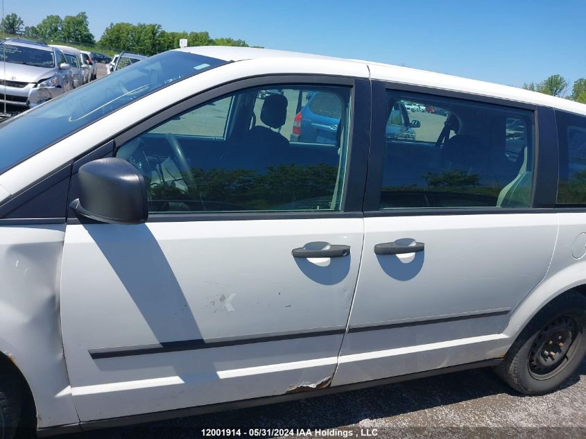 2012 Dodge Grand Caravan Se VIN: 2C4RDGBG5CR100314 Lot: 12001914