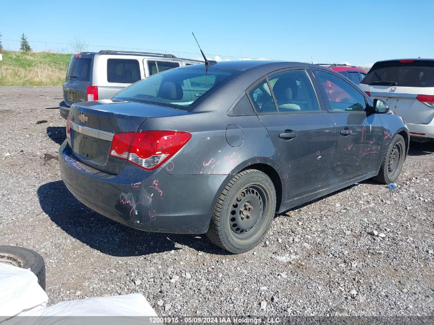 2013 Chevrolet Cruze VIN: 1G1PL5SH6D7242111 Lot: 12001915