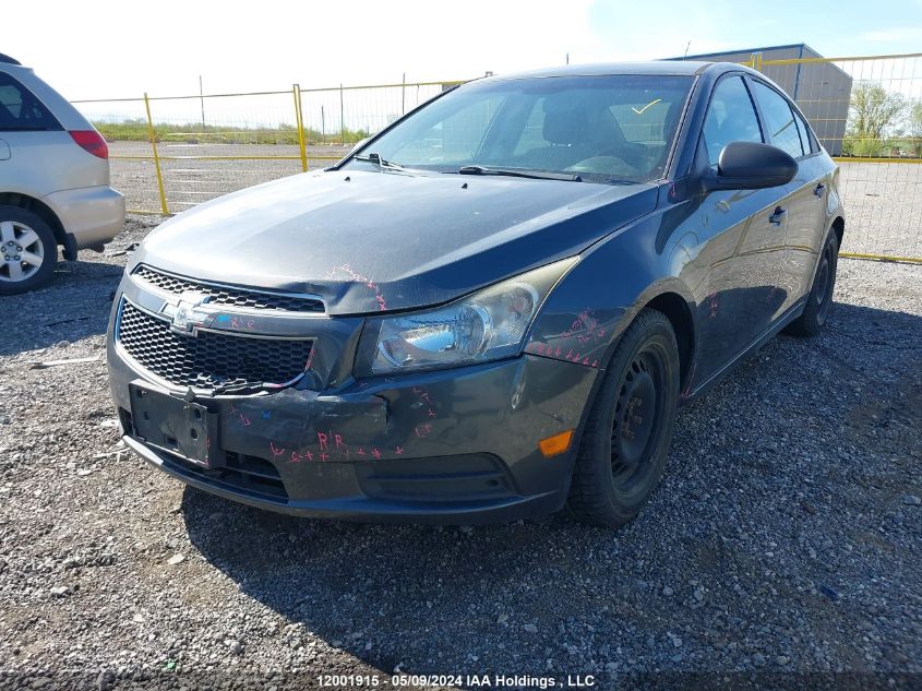 2013 Chevrolet Cruze VIN: 1G1PL5SH6D7242111 Lot: 12001915