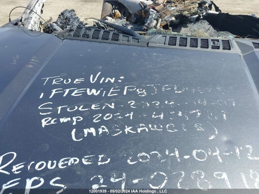 2018 Ford F150 Supercrew VIN: 1FTEW1EP8JFD46246 Lot: 12001939