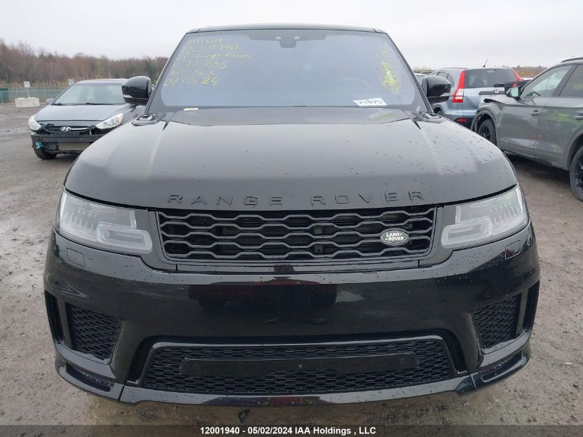 2021 Land Rover Range Rover Sport VIN: SALWV2SE4MA772655 Lot: 12001940