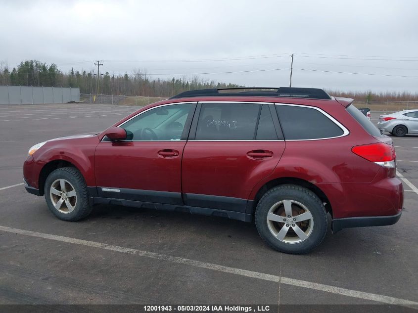 2012 Subaru Outback VIN: 4S4BRGGC3C1208052 Lot: 12001943