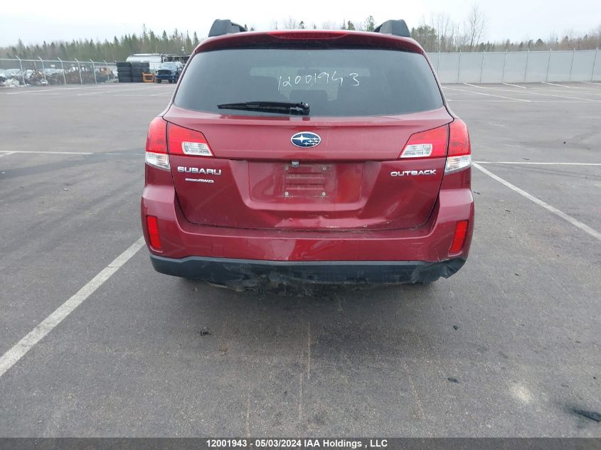 2012 Subaru Outback VIN: 4S4BRGGC3C1208052 Lot: 12001943