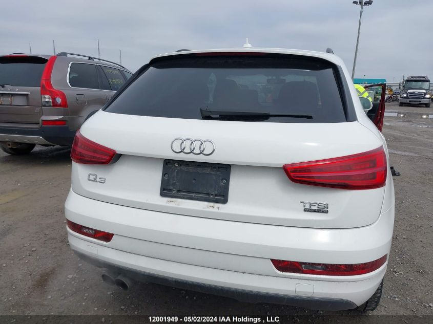 2016 Audi Q3 VIN: WA1EFCFS1GR003469 Lot: 12001949