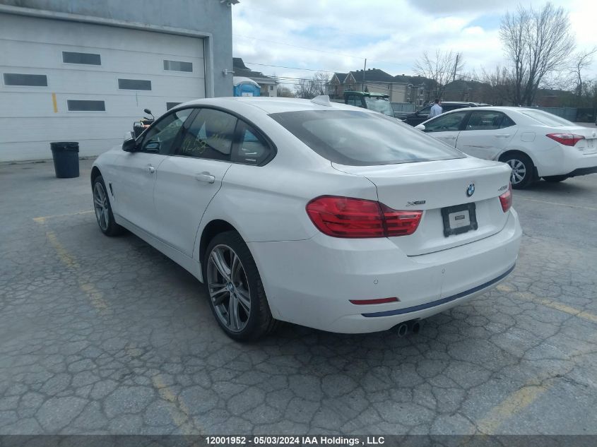 2015 BMW 428 Xi Gran Coupe VIN: WBA4A7C55FD415585 Lot: 12001952