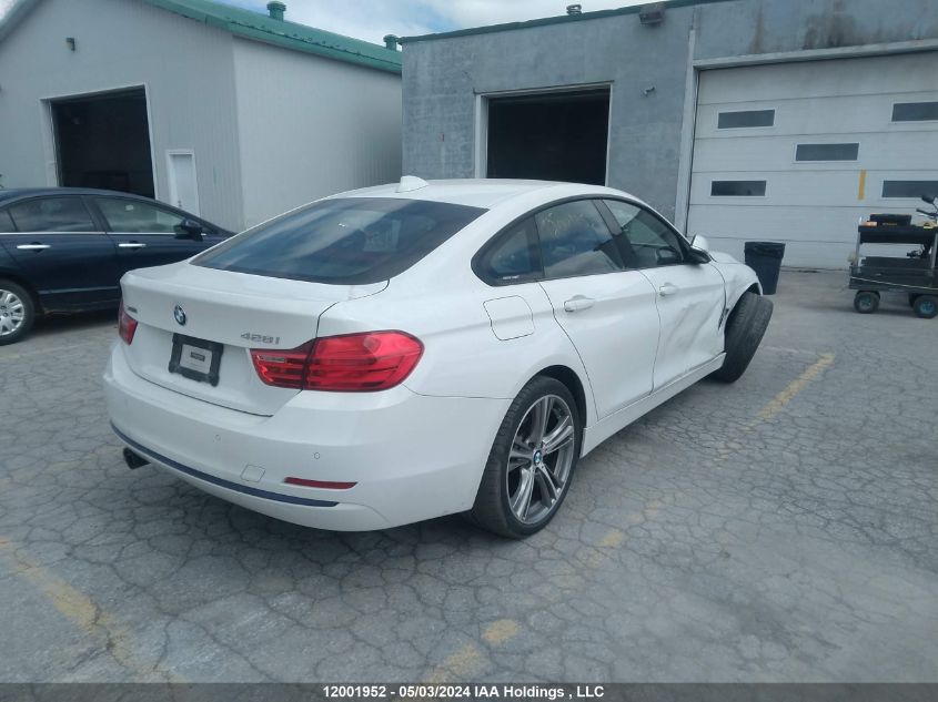 2015 BMW 428 Xi Gran Coupe VIN: WBA4A7C55FD415585 Lot: 12001952