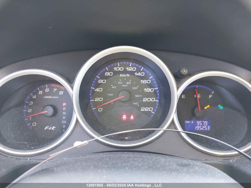 2008 Honda Fit VIN: JHMGD38418S812689 Lot: 12001955