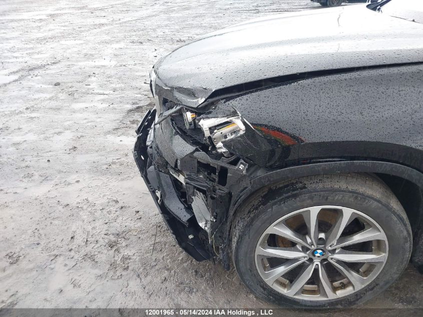 2019 BMW X3 VIN: 5UXTR9C55KLP76803 Lot: 12001965