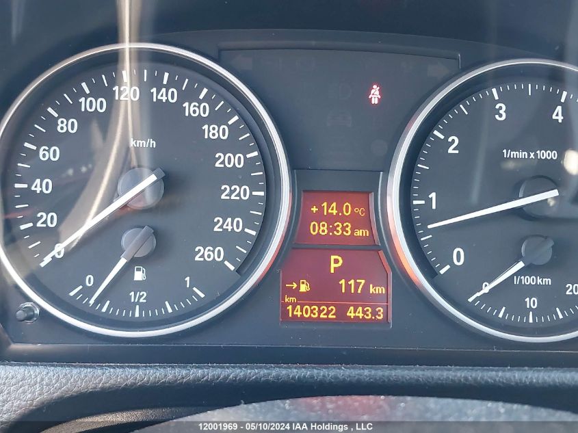 2011 BMW 3 Series VIN: WBAPG7C56BA795835 Lot: 12001969