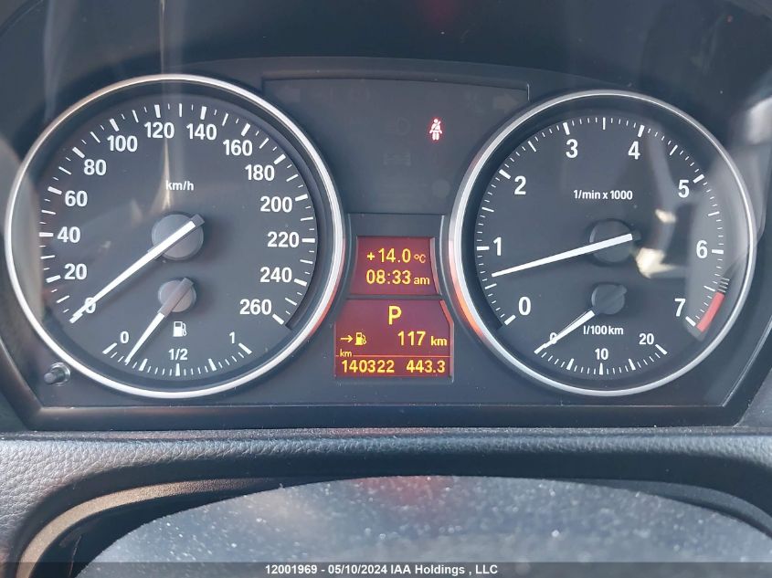 2011 BMW 3 Series VIN: WBAPG7C56BA795835 Lot: 12001969