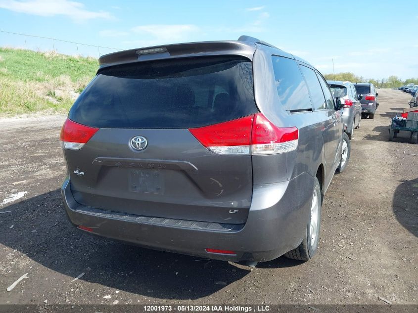 2013 Toyota Sienna Le VIN: 5TDKK3DC4DS308445 Lot: 12001973