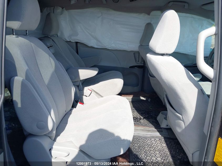 2013 Toyota Sienna Le VIN: 5TDKK3DC4DS308445 Lot: 12001973