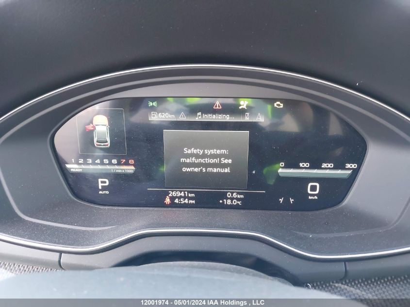 2022 Audi Sq5 Sportback VIN: WA114AFY8N2067012 Lot: 12001974