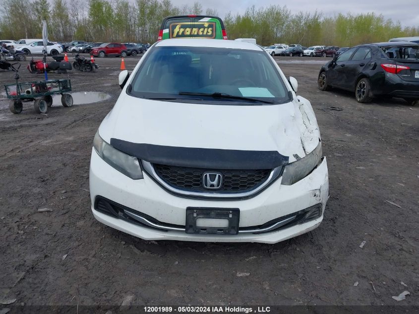 2014 Honda Civic VIN: 2HGFB2F49EH034615 Lot: 12001989