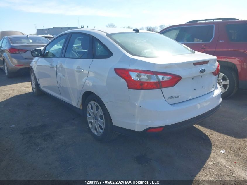 2013 Ford Focus Se VIN: 1FADP3F21DL197066 Lot: 12001997