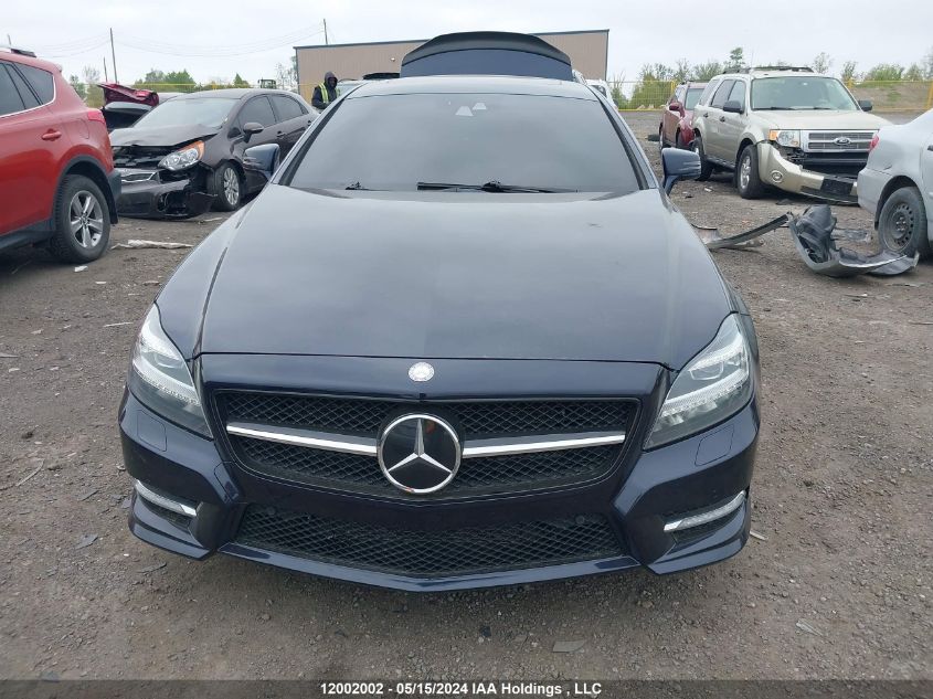 2012 Mercedes-Benz Cls 550 4Matic VIN: WDDLJ9BB2CA050495 Lot: 12002002