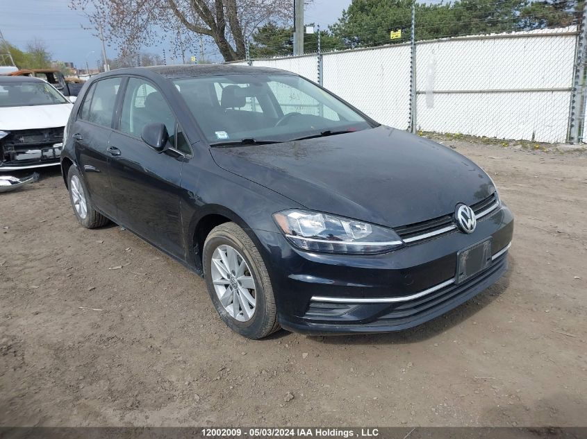 2019 Volkswagen Golf S/Se VIN: 3VWG57AU0KM025097 Lot: 12002009