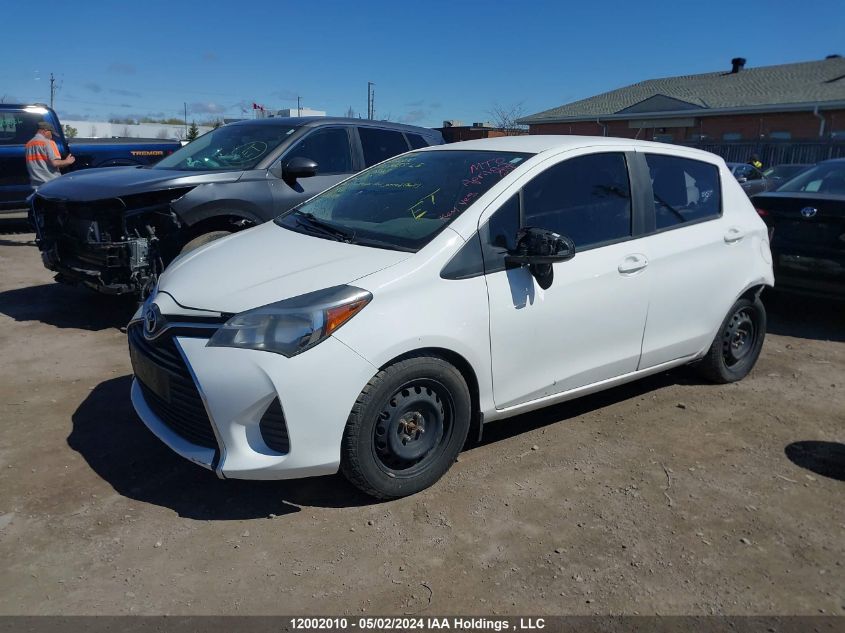 2015 Toyota Yaris Le/Se VIN: VNKKTUD35FA055968 Lot: 12002010