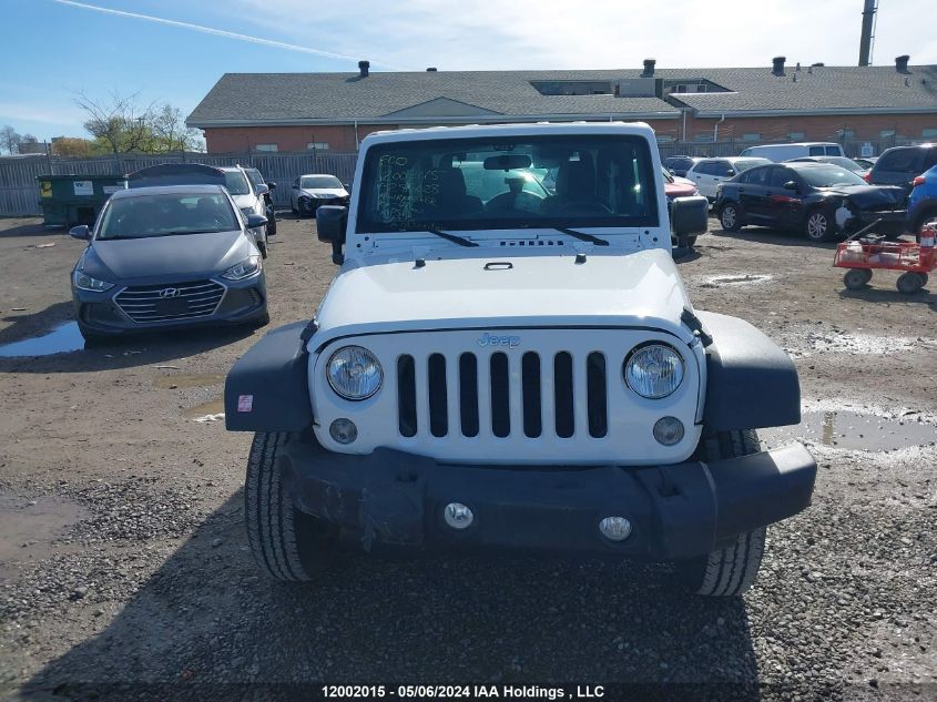 2014 Jeep Wrangler Sport VIN: 1C4AJWAG5EL286028 Lot: 12002015