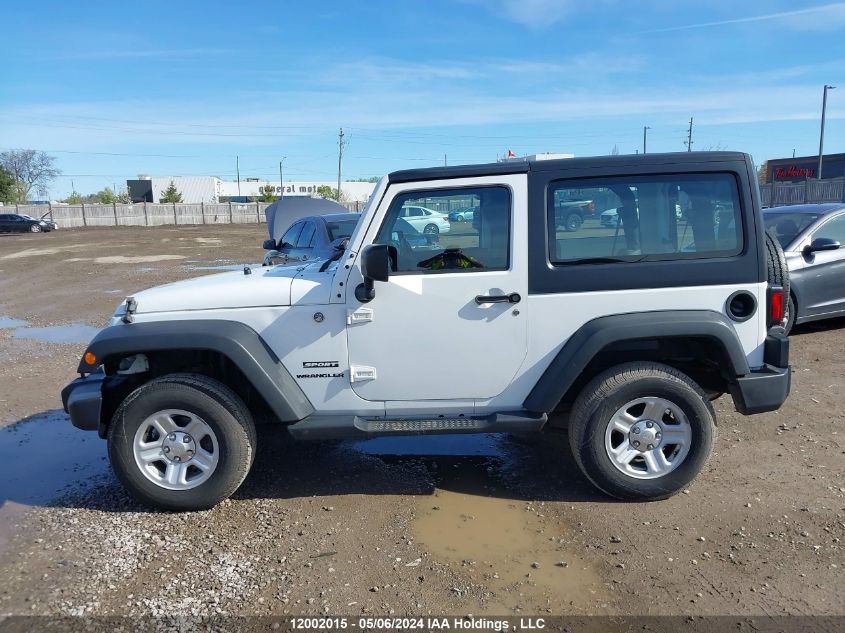 2014 Jeep Wrangler Sport VIN: 1C4AJWAG5EL286028 Lot: 12002015