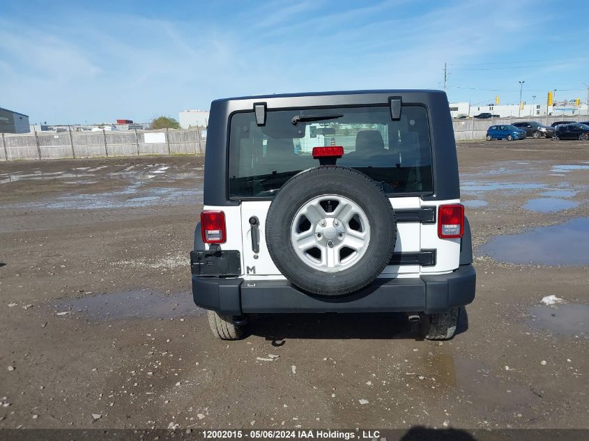 2014 Jeep Wrangler Sport VIN: 1C4AJWAG5EL286028 Lot: 12002015