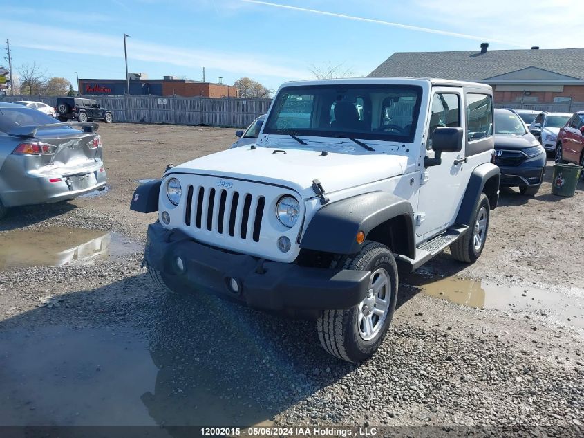 2014 Jeep Wrangler Sport VIN: 1C4AJWAG5EL286028 Lot: 12002015