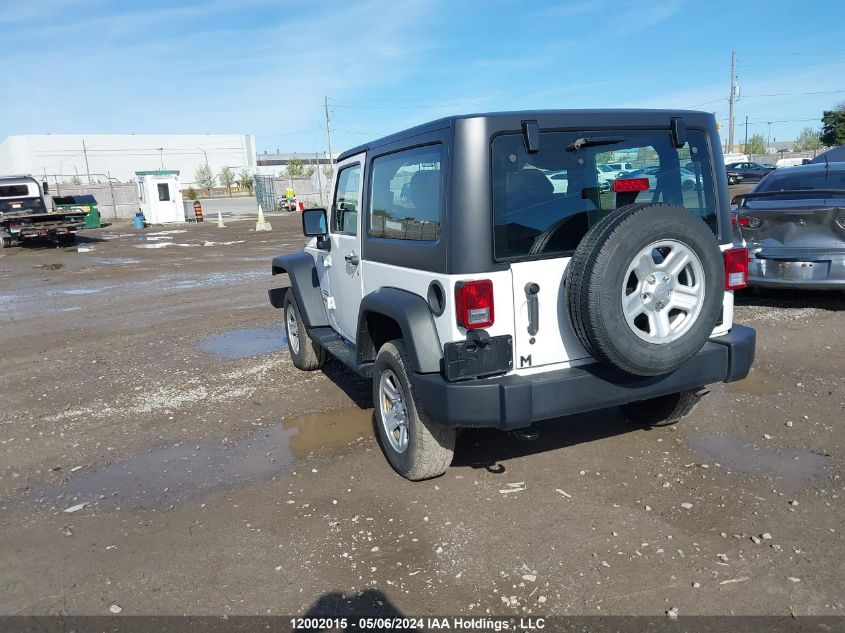 2014 Jeep Wrangler Sport VIN: 1C4AJWAG5EL286028 Lot: 12002015