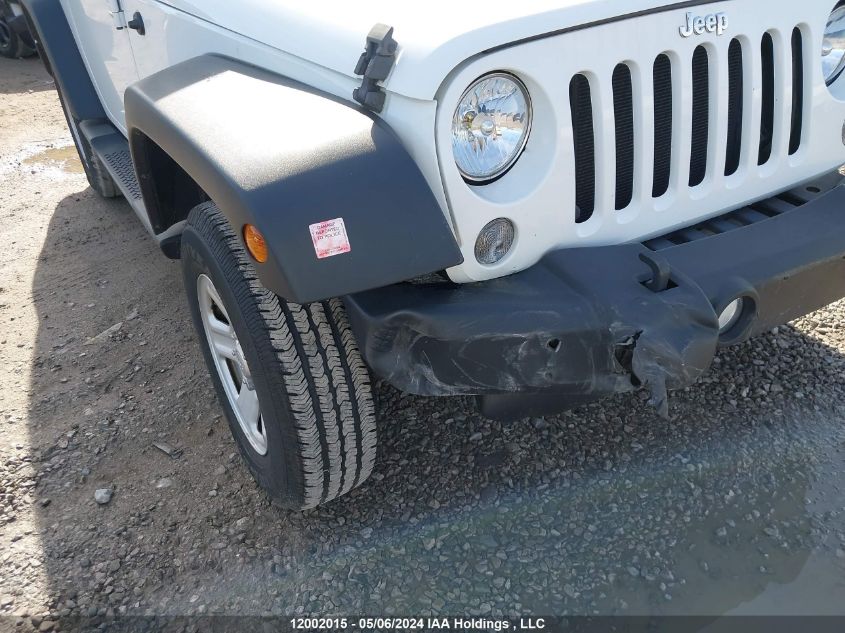 2014 Jeep Wrangler Sport VIN: 1C4AJWAG5EL286028 Lot: 12002015