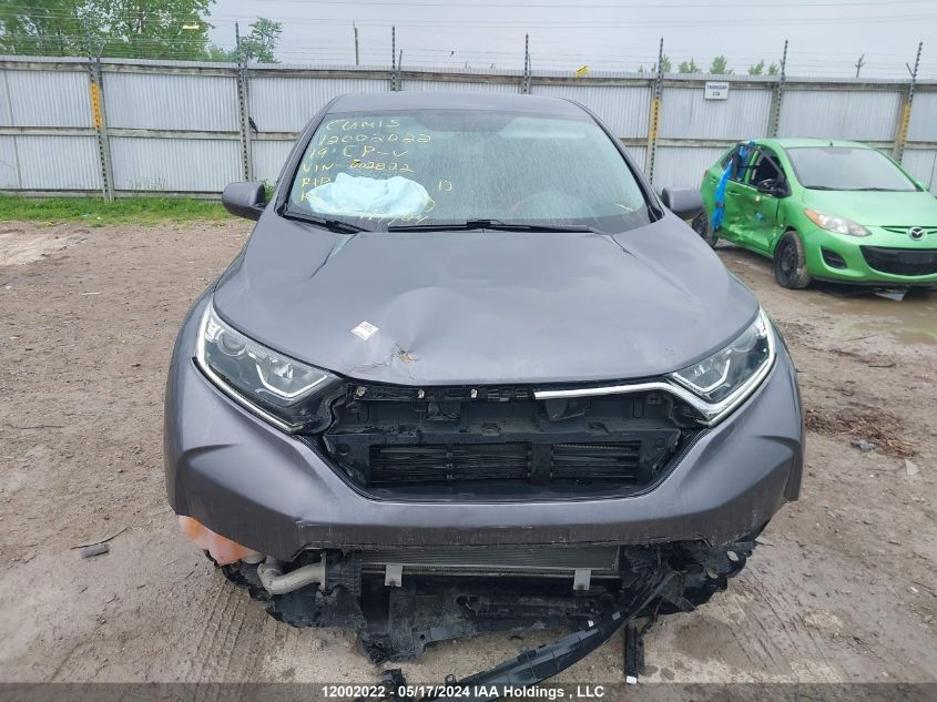 2019 Honda Cr-V VIN: 2HKRW1H36KH002822 Lot: 12002022