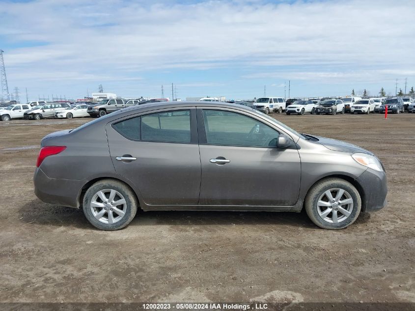 2012 Nissan Versa VIN: 3N1CN7AP7CL943824 Lot: 12002023