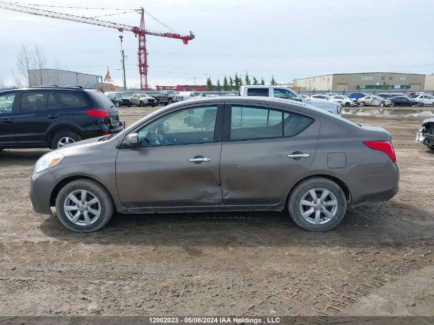 2012 Nissan Versa VIN: 3N1CN7AP7CL943824 Lot: 12002023