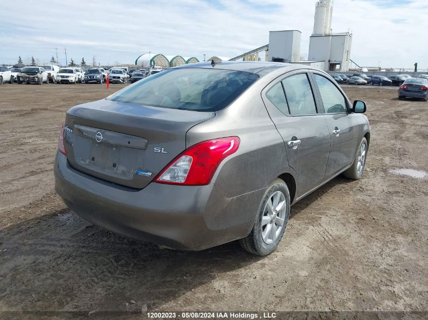 2012 Nissan Versa VIN: 3N1CN7AP7CL943824 Lot: 12002023