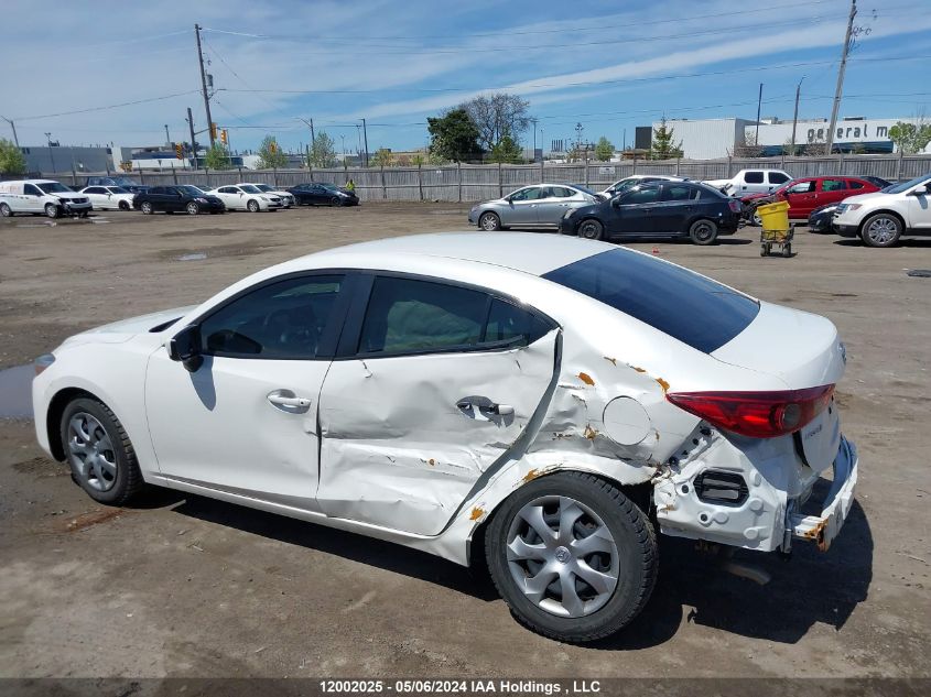 2017 Mazda 3 Sport VIN: JM1BN1U70H1116439 Lot: 12002025